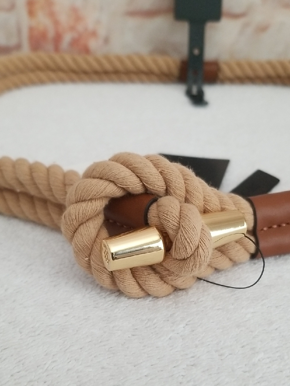 New Ralph Lauren Rope Toggle Belt - Picture 4 of 11